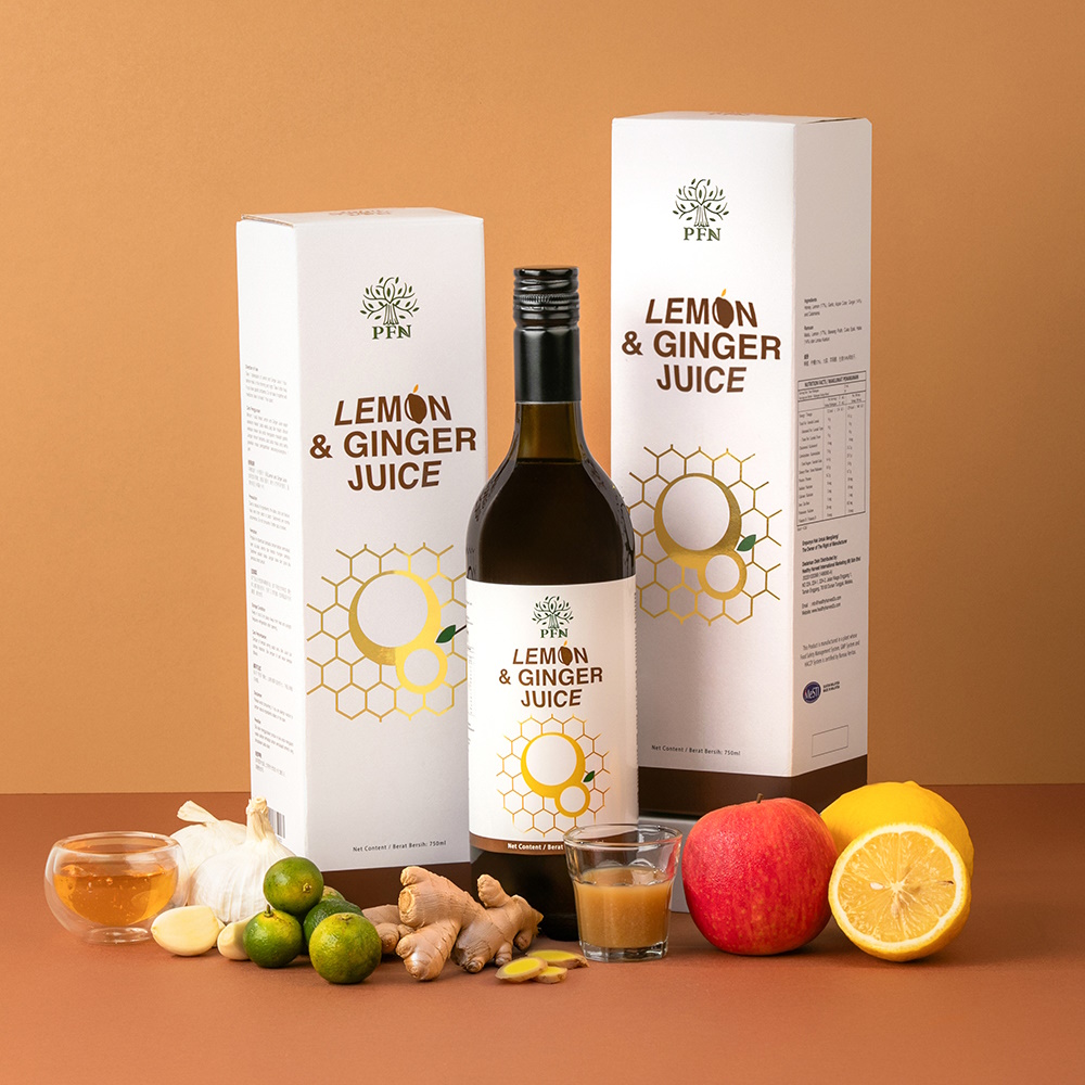 PFN LEMON & GINGER JUICE