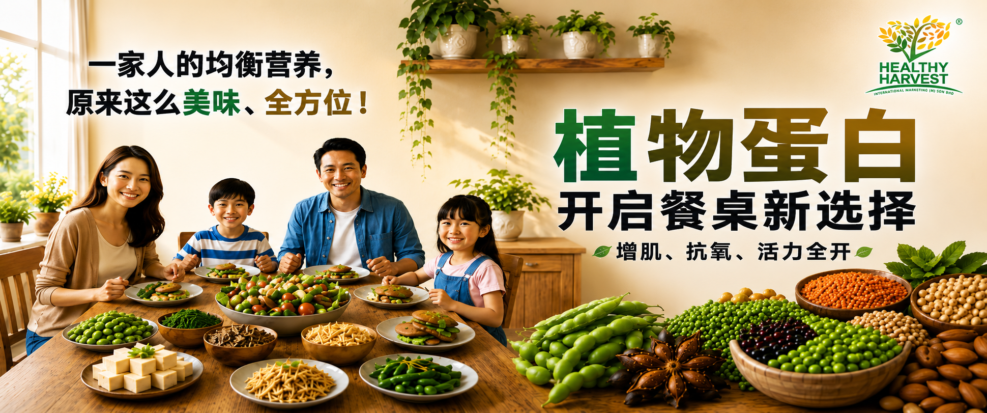 植物蛋白是什么？认识4种常见植物蛋白及其特点